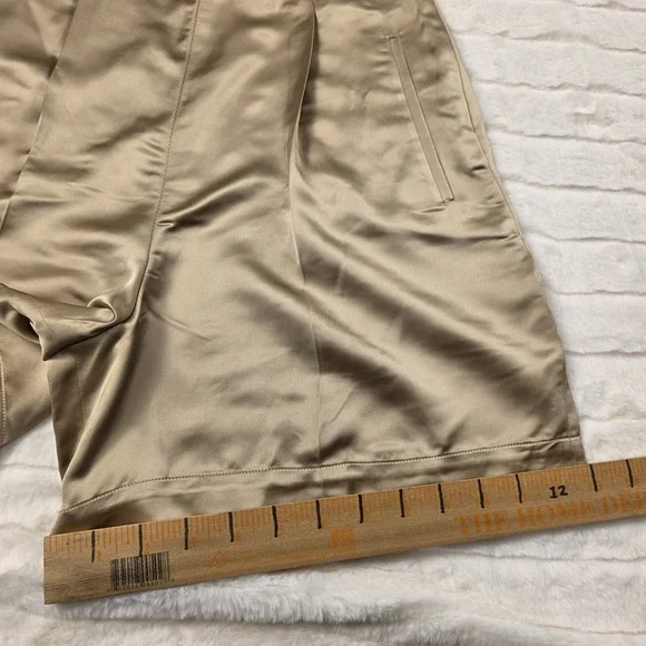 Ralph Lauren Purple Label Ainsworth Washed Satin Shorts Womens 4 $990 - Picture 8 of 8